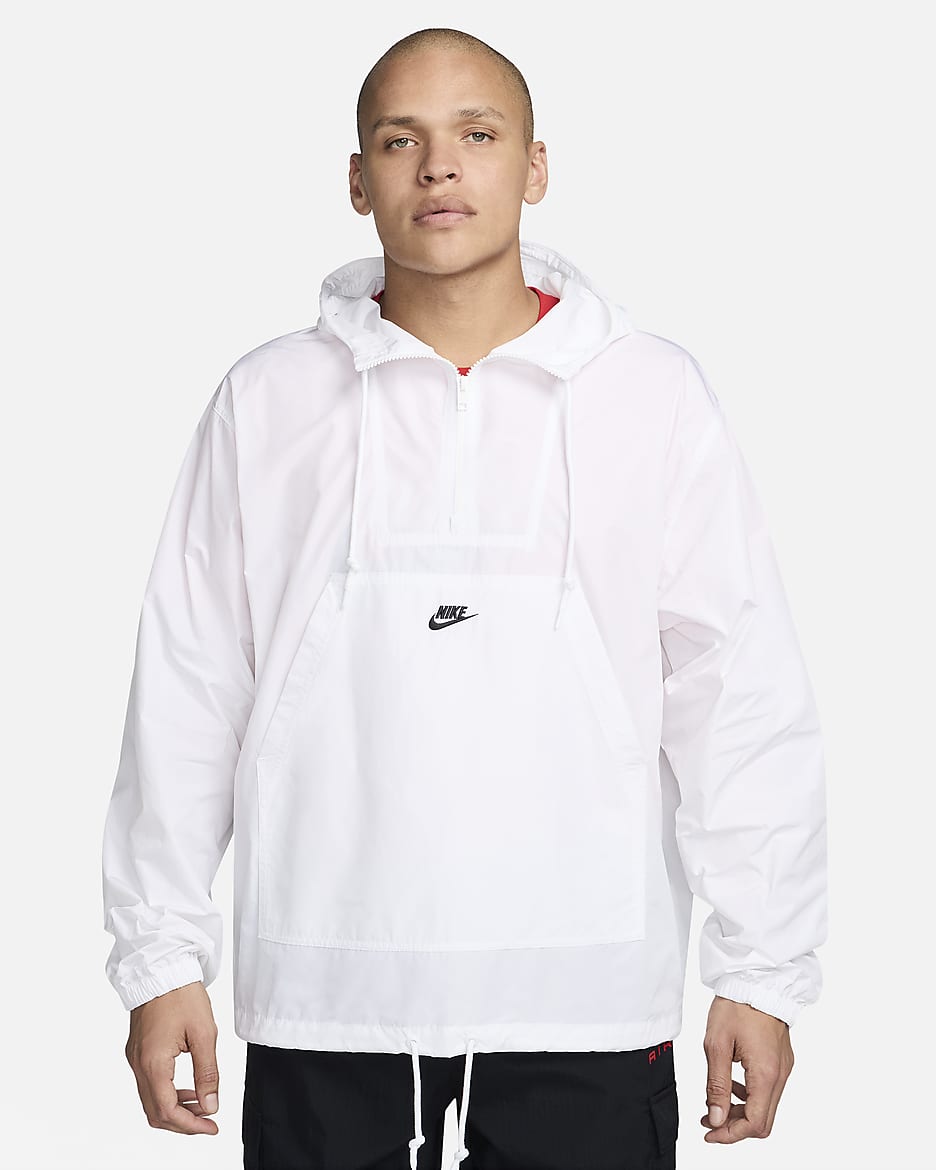 Nike mens anorak jacket on sale